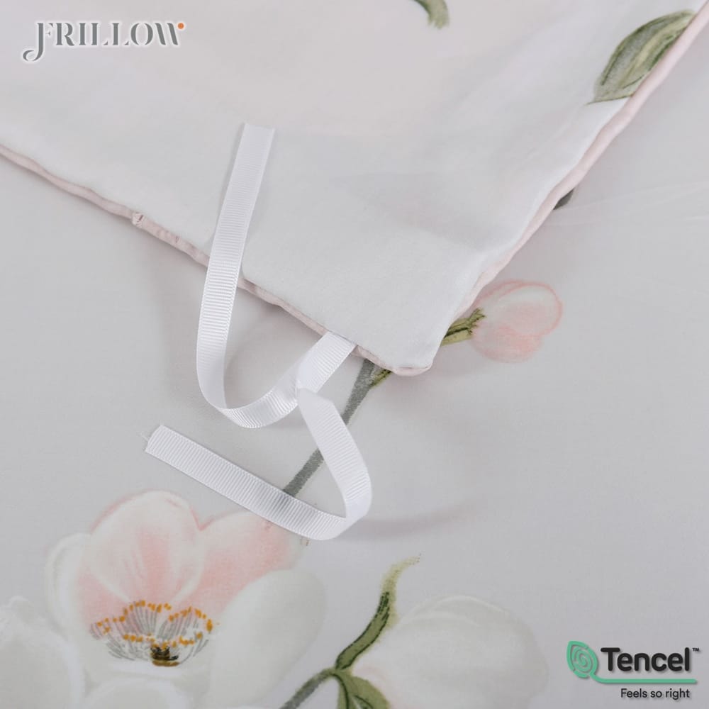 ปลอกผ้านวม 100X90 นิ้ว FRILLOW TENCEL&trade; 1180TC สี LADY BLOOM